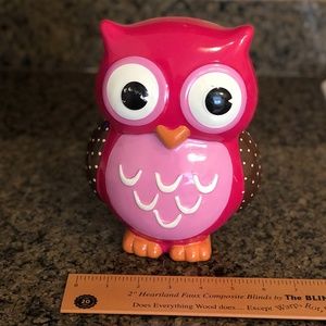Ceramic Owl Piggy Bank